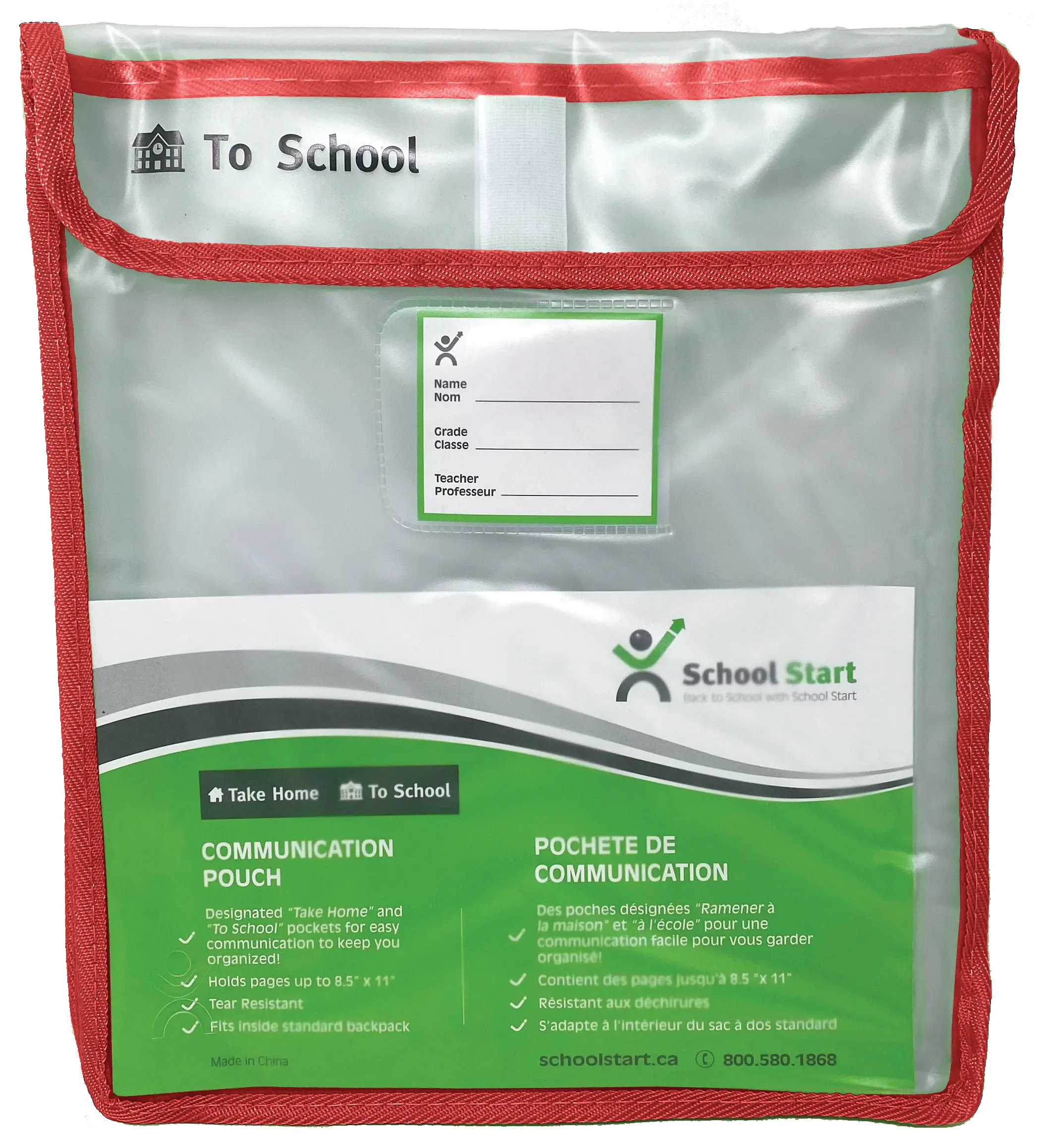 Communication Pouch - Red